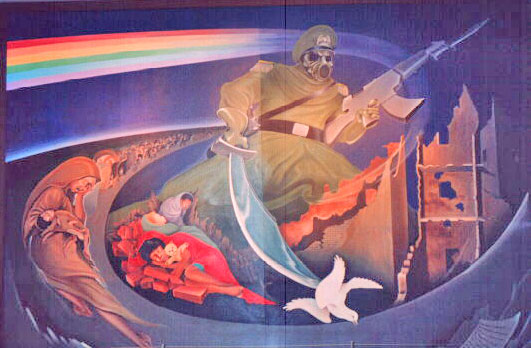 Denver Airport mural